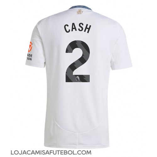 Camisa de Futebol Aston Villa Matty Cash #2 Equipamento Secundário 2024-25 Manga Curta